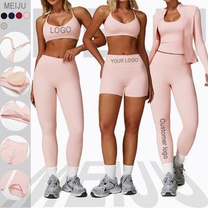 All'ingrosso abbigliamento sportivo Yoga set Fitness donna abbigliamento attivo tuta da ginnastica <span class=keywords><strong>per</strong></span> le <span class=keywords><strong>donne</strong></span> - Product Image 3