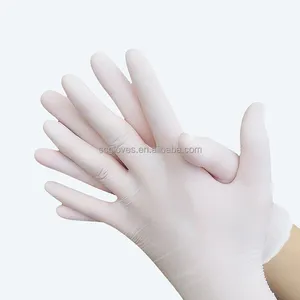 Wally Specializing Production Rubber Food Grade Latex Inspection Gloves And Vinyl Industrial Gloves Nitrile Glove Ce