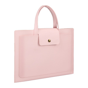 Sac de rangement pour documents de grande capacité, porte-documents, sac à main pour ordinateur portable épaissi, minimaliste, imperméable, pochette de rangement pour documents de bureau - Product Image 1