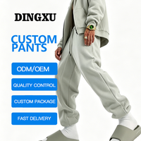 Pantalon de jogging droit unisexe en molleton de haute qualité, 360 g/m², 80 % coton, 20 % polyester, streetwear décontracté, grandes tailles pour hommes