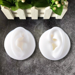 Modèle d'oreille humaine en silicone pour la formation au nettoyage des oreilles et la création de moules pour aides auditives - Product Image 4