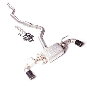 GFC/pour 2013-2018 <span class=keywords><strong>BMW</strong></span> 116i 118i 120i 125i 2.0T F20 B48 Catback 304 acier inoxydable Performance Valve échappement <span class=keywords><strong>Double</strong></span> <span class=keywords><strong>sortie</strong></span> - Product Image 2
