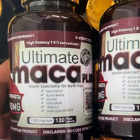 Exportation transfrontalière de capsules Maca Plus 7500mg maximum pour l'amélioration des courbes des fesses, vente directe immédiate