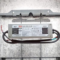 Driver LED Mean Well XLG-240-H-AB 200W 4900mA IP67 à courant constant et gradation, sortie unique, pour éclairage industriel