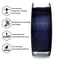 Filament d'imprimante 3d OEM ZIRO Filament d'impression 3d Tiges en plastique extrudé ZIRO Filaments bleu nuit 1.75mm Pla Filamento