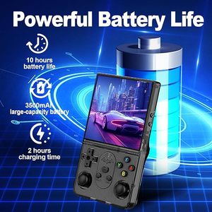 Console de jeu portable rétro S600 avec écran IPS de 4 pouces et batterie de grande capacité de 3500 mAh, système open source pour les jeux 3D classiques - Product Image 5
