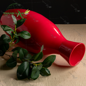 2025 vente chaude ensemble de vases décoratifs en bambou laqué décor de couleur personnalisé salon/hôtel - Product Image 4