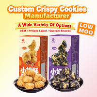Biscuits chinois en gros, saveur noix de pécan, mini-gâteaux avec flocons de noix de coco, approvisionnement direct usine