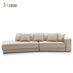 Juego de sofá de esquina seccional modular extensible Chesterfield cuadrado de cuero genuino para sala de estar Villa almacén y Hotel - Product Image 6
