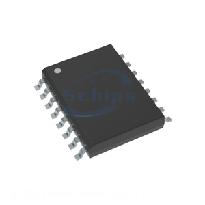 Composants électroniques en ligne : Acheter la mémoire SOIC 16 Original SST25VF064C-80-4I-SCE-T - Product Image 1
