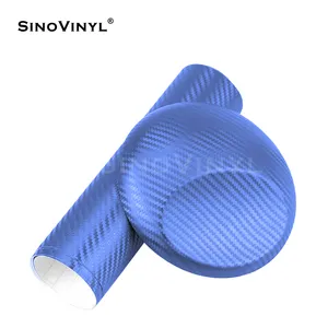 SINOVINYL 최고 품질 3D 밴 바디 랩 비닐 3D 탄소 섬유 자동차 필름