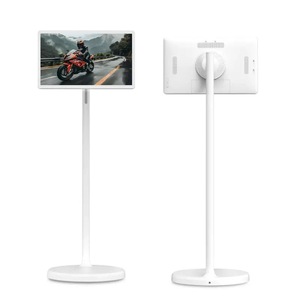 Écran mobile HD de 21,5 pouces, 1080P, tactile capacitif 10 points, caméra externe, support au sol pour intérieur, affichage sur toute la plateforme - Product Image 2