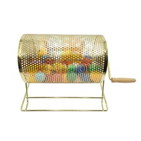 Grande machine à loto à manivelle, machine à tirage de numéros chanceux, kiosque de loterie en ligne, machine à tirage de 1 à 100 boules