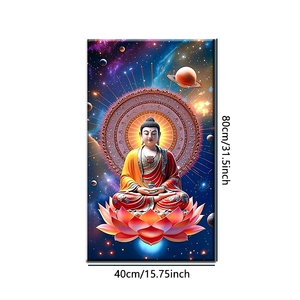 2025 <strong>Buddha</strong> Wall Art Decoration Family Printed <strong>Canvas</strong> Decorative <strong>Painting</strong> - Product Image 2