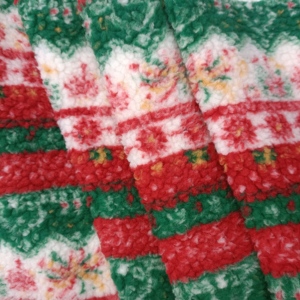 Tissu tricoté Jacquard en <span class=keywords><strong>laine</strong></span> d'agneau 340 g/m² 100 % polyester pour costumes de Noël, manteaux en fourrure pour garçons et filles, automne-hiver, chaud et doux comme un oreiller - Product Image 4