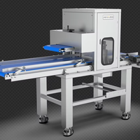 Machine à trancher le pain industrielle automatique de grande capacité, haute efficacité, pour trancher le pain et les pains grillés