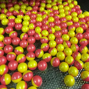 Biodegradable paintball balls 0.68 caliber field grade training paintball