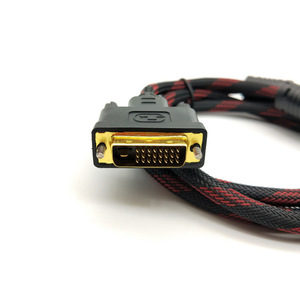 Nhà máy chất lượng tốt tốc độ cao DVI-D mạ vàng 24 + 1 Pin Kép liên kết Nam đến Nam DVI Cáp 1.5m/5M/10m/15m/20m - Product Image 5