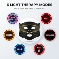 Großhandel Phototherapie-Hautpflegesystem 732 LED Gesichts- und Halsmaske Faltenreduktion Schönheitsgerät