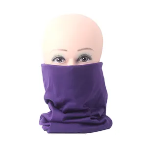 防晒防紫外线面罩围巾面罩颈部护板透气防风运动骑行印花面罩管面罩手帕