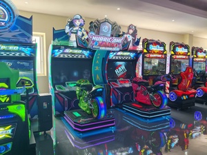 Venta Directa de Fábrica: Simulador de Moto GP Yoyogame para Niños, Juego de Conducción Arcade <span class=keywords><strong>en</strong></span> Inglés, 1 Año de Garantía, Fabricado <span class=keywords><strong>en</strong></span> Metal Resistente - Product Image 5