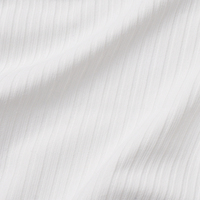 Yeni Moda %92 Polyester %8 Spandeks Fırçalanmamış Nervürlü Kumaş Nervürlü Örme Jersey Kumaş Kadınlar İçin Abiye Elbise