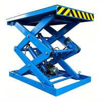 HENGSHENG - Élévateur à ciseaux hydraulique électrique - Petit élévateur de marchandises pour entrepôt et usage domestique - Prix bas