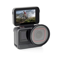 Bague d'adaptation de filtre UV 52 mm de luxe pour Insta360 Ace Pro avec capuchon d'objectif