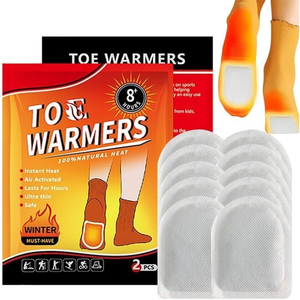 Produits de santé les plus vendus : chauffe-pieds, chauffe-orteils, patchs chauffants pour les pieds - Product Image 1