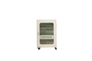 Armoire de charge pour tablettes et ordinateurs portables avec serrure électronique, ports USB, casier de rangement pour téléphones portables, construction métallique résistante à la rouille - Product Image 4
