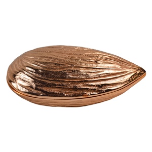 Bols à Fruits secs de couleur cuivre brillant, décor de Table, pot de rangement, cadeau de mariage et décor festif, bol Design en forme de Fruits secs - Product Image 2