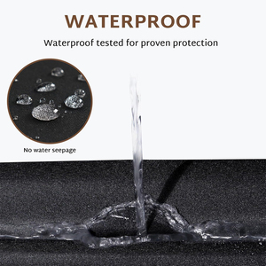Housse <span class=keywords><strong>de</strong></span> protection carrée pour spa 90 91 92 93 pouces, 600D, résistante aux intempéries, imperméable, pour <span class=keywords><strong>bain</strong></span> à remous extérieur - Product Image 4