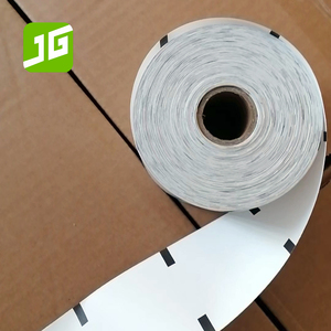 ATM thiết bị đầu cuối giấy nhiệt cuộn 3 1/8x230 Máy in nhiệt giấy cán với trở lại dấu đen và lỗ định vị - Product Image 3