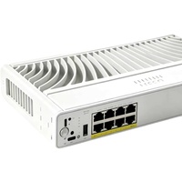 Cisco Catalyst C9200CX-8PT-2G-E Switch PoE+ Compacto de 8 Puertos, 2x1G UPOE+ Uplinks, Presupuesto PoE de 240W, 20Gbps, Sin Ventilador, Alimentado por PoE
