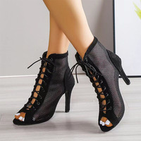 Sandales d'été pour femmes, vente en gros directe d'usine, sandales à talons, sandales à lacets, haute qualité
