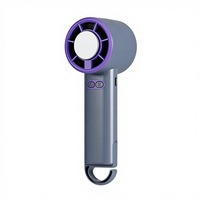 Nouveau ventilateur portable 3-en-1 réfrigéré, rechargeable, à main et de bureau