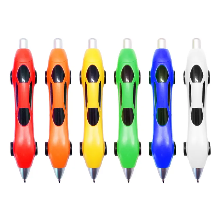 Kids Toy Cartoon Car Ballpoint Pen,Advertising Gifts Novelty Pens Kids,Custom Novelty Pen with Logo