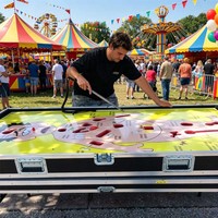 Juego de Cirugía Carnaval, Desafío Interactivo de Habilidad, Trampolín Eléctrico de Metal, Parque de Aventuras, Equipo para Puesto al Aire Libre