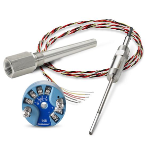 โรสเมาท์ 148 OEM เทอร์โมคัปเปิลแบบติดตั้งบนหัววัดอุณหภูมิ 4-20mA RTD รุ่น 148HANA1 +214C เซ็นเซอร์ RTD IP68 สแตนเลสสตีล - Product Image 1