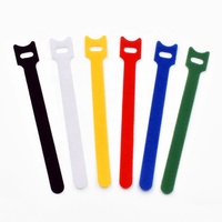 Attaches de câble en nylon hautement adhésives Attache double face dos à dos crochet et boucle Gestion des câbles écologique