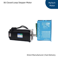 Kit moteur pas à pas en boucle fermée 86HSZ12N 12 Nm NEMA34, servomoteur hybride avec driver HBS86H, haute vitesse, boucle fermée complète, sans perte de pas