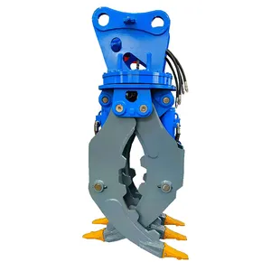 HOMIE 18-25ton Hydraulic Rotating Stone Grapple CE Approved Scrap Grapple for Construction Machinery
