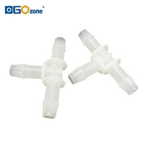 Đầu nối ba cổng PVDF Đầu nối ống nối cho hệ thống Ozone trong bể cá Kết nối ống mềm trong vườn - Product Image 2