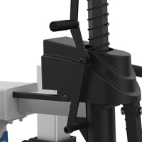 Cambiador de Neumáticos Automático con Inclinación Trasera OD-HOFFWIN S1128B, con Dos Asistentes para la Manipulación de Neumáticos, Motor de 1.1kW, Presión de 8-10 bar, para Taller Automotriz