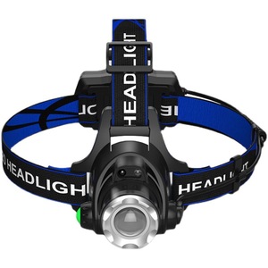 Linterna Frontal LED T6 Recargable, Brillo Ajustable, Impermeable, para Correr de Noche al Aire Libre, Pesca, Minería - Product Image 2