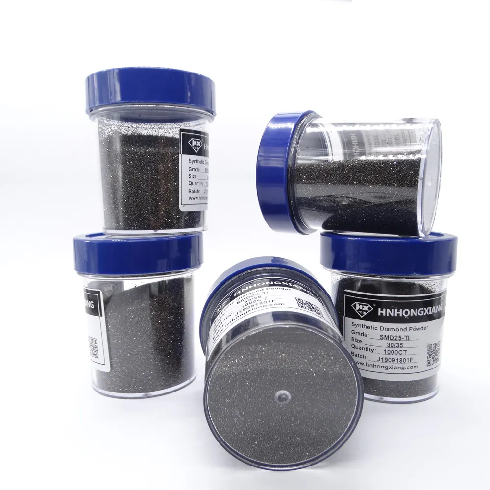5000 Carat Titanium Coated Grinding Industrial Abrasives Synthetic Diamond Dust Grit For Abrasive Tools