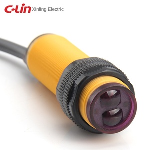 Interruptor fotoeléctrico de reflexión difusa Xinling Clin <span class=keywords><strong>Sensor</strong></span> de serie 0,5-30m Rango de detección IP65 220V Tecnología inteligente ABS - Product Image 1