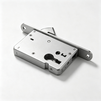 Serrure de porte silencieuse pour chambre à coucher, universelle pour portes principales, portes en bois, portes intérieures et portes de chambre, réglable