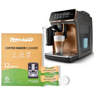 2024 핫 세일 OEM 에스프레소 기계 청소 정제/커피 메이커 클리너/커피 기계 세척 정제