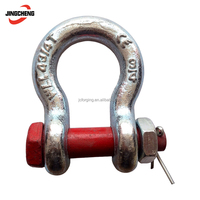 Manille d'arc G 2130 Drop Forging Bolt Type Omega Manille Ancrage de sécurité Manilles US Type 17 Ton Imperial (inch)